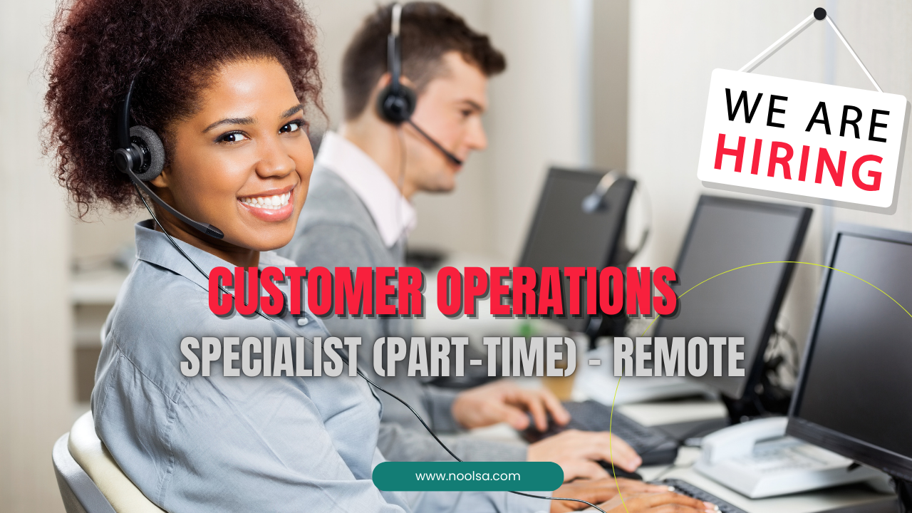 Customer Operations Specialist (Part-Time) – Remote